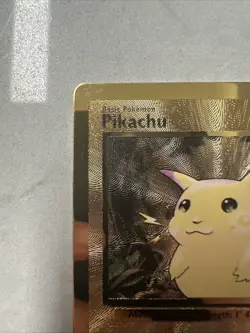 Pokemon Gold Metal Pikachu Card 58/102 - Celebrations Ultra Premium Collection - Image 2