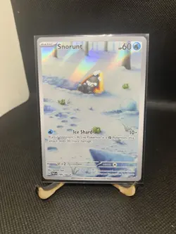 Pokemon TCG Snorunt 188/182 SV4 Paradox Rift Illustration Art Rare Card Mint - Image 1