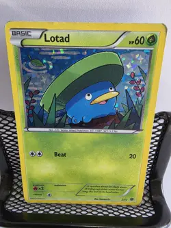 Pokemon TCG Lotad Platinum SH4 Holo Rare Card 02/12 - Image 1