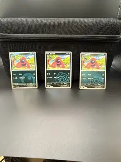 Pokemon S-Chinese Gem Pack Mabostiff 3 Card Lot NM (Master Ball included ) - Image 1