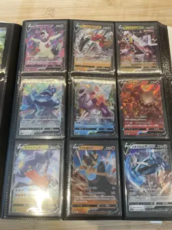 Pokemon Binder Bundle Collection 122 Cards - V, VMAX, GX, EX + Binder - Image 4