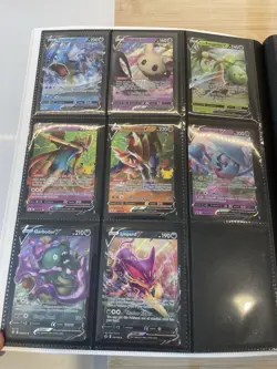 Pokemon Binder Bundle Collection 122 Cards - V, VMAX, GX, EX + Binder - Image 5