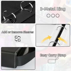 Trading Cards Album Pokemon 504 Cards Game Binder Book Collection Folder Holder - Image 4