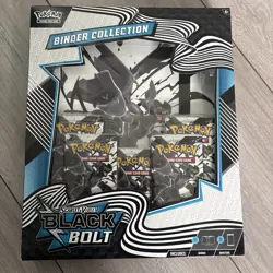 Pokemon TCG: Black Bolt Binder Collection | Brand New & Sealed - Image 1
