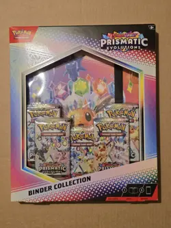 Pokemon Prismatic Evolutions Binder Collection Box - New & Sealed *See Photos* - Image 1