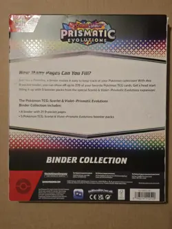 Pokemon Prismatic Evolutions Binder Collection Box - New & Sealed *See Photos* - Image 2