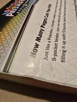 Pokemon Prismatic Evolutions Binder Collection Box - New & Sealed *See Photos* - Image 4