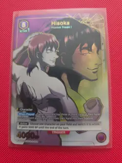 Bandai Union Arena Hisoka Character Card R2-053 Trigger 4000 BP NM - Image 1