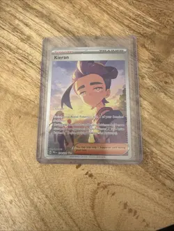 Pokemon TCG Kieran Trainer Prismatic Evolutions Card 174/131 Sir - Image 1