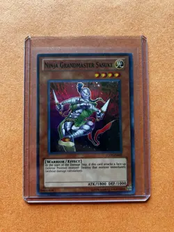 Konami Yu-Gi-Oh! Ninja Grandmaster Sasuke Warrior Effect Card TU07-EN002 Regular - Image 2