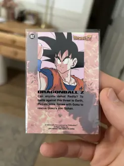 1996 Dragon Ball Z Card Funimation # 02 - Image 2
