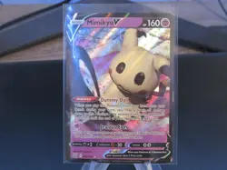 062/163 Pokemon TCG Trading Card - Mimikyu V - Ultra Rare - NM - Image 1
