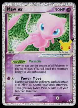 Pokemon Card - Mew ex Celebrations Classic Collection 88/92 Holo - Image 1