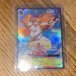 Namco Nami OP08-106 Two Legends Super Rare Foil Holo Character Card 5000 Power - Image 4