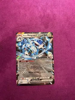 Steven's Metagross ex 145/182 Sv10: Destined Rivals Holo - Pokemon Card NM - Image 1