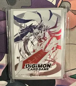 Digimon Official Card Sleeves Omnimon Bandai Fest Exclusive New - Image 1