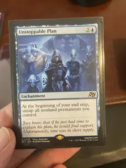 Unstoppable Plan Aetherdrift Regular MTG Magic Card Nm - Image 1