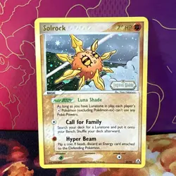 Pokemon TCG Solrock EX Legend Maker 25 Reverse Holo Rare Card Stamped NM - Image 5