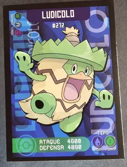 LUDICOLO - POKEMON TCG POKEDEX EDITION FOIL CARD - Image 1