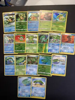 18x Pokemon Cards Lotad, Lombre & Ludicolo Card Lot Holo Rare Collection! NM/M - Image 1