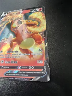 Pokemon TCG Charizard v Brilliant Stars Holo Ultra Rare Card 017/172 - Image 3