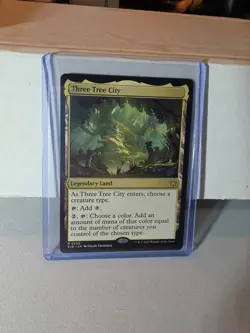 Magic the Gathering Three Tree City Bloomburrow Legendary Land 0260 Regular Card - Image 2