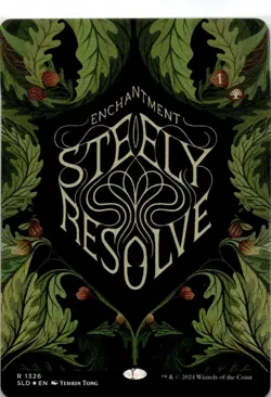 Steely Resolve [SLD - 1326]Foil - Image 1