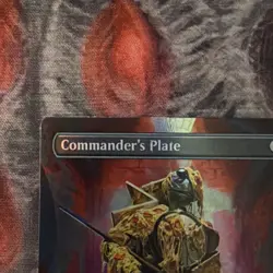 MTG TMNT Teenage Mutant Ninja Turtles Commander's Plate Borderless MYTHIC FOIL - Image 2