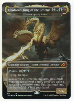 English Foil Ghidorah, King of the Cosmos (Illuna) NM - Image 1