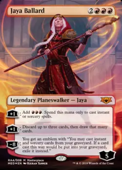 Slightly Played, English - 1 x MTG Jaya Ballard - Foil MPS: Mythic Edition - Image 1