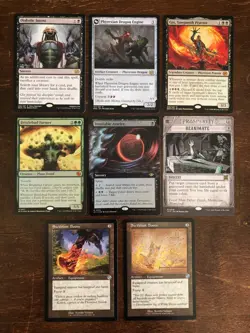 MTG Magic The Gathering Lot of 8 Diabolic Intent Insatiable Avarice Reanimate - Image 1