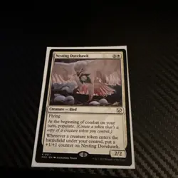 Magic: The Gathering | Nesting Dovehawk | 17 | Commander: March of the Machin... - Image 1