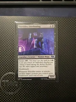 Shredder, Unrelenting~0074~NM~Teenage Mutant Ninja Turtles~MTG - Image 1