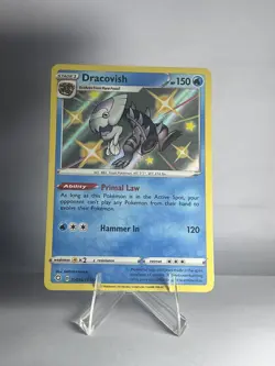Dracovish SV036/SV122 - Shining Fates Shiny Vault Holo Rare Pokemon Card NM/M - Image 1