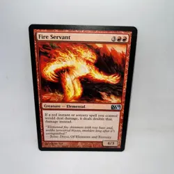 Fire Servant 137 Uncommon Magic 2011 (M11) Magic: The Gathering Lightly Played - Image 1