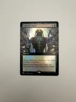 Diabolic Intent (Extended Art) The Brothers' War Foil - Image 1