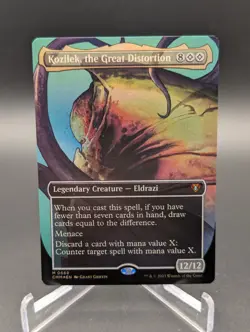 Kozilek, the Great Distortion (Borderless) Commander Masters Foil - Image 1