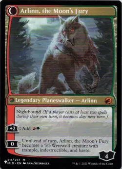 Arlinn, the Pack's Hope - The List - (211) - NM - Image 2