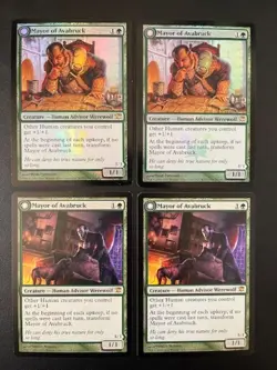 MTG - Mayor of Avabruck x4 (Two are FOIL) - Image 1