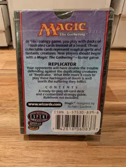 Magic The Gathering Nemesis Replicator New Sealed Theme Deck English MTG - Image 2