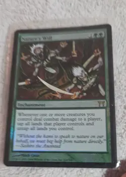 Nature's Will Champions of Kamigawa Foil - Image 1