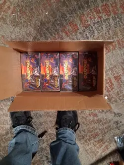 SEALED 1995 Fleer MARVEL OVERPOWER BOX 12 Starter Decks Trading Card Game - Image 1