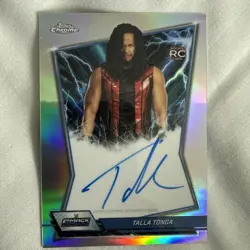 2026 Topps Chrome WWE AUTOGRAPH AUTO ON CARD Talla Tonga REFRACTOR - Image 1