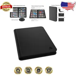 1024 Pocket Ringless Trading Card Album - Safe Storage for Collectors - Image 1