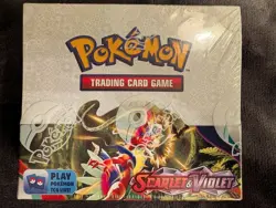 Pokemon TCG Scarlet & Violet Base Booster Box Factory Sealed New Please Read 820650863240 - Image 1