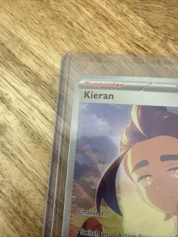 Pokemon TCG Kieran Trainer Prismatic Evolutions Card 174/131 Sir - Image 2