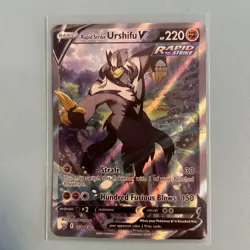 Rapid Strike Urshifu V 153/163 Pokemon Card Sword & Shield Battle Styles P Fresh - Image 1