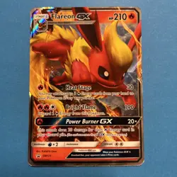 Pokemon TCG Flareon GX Black Star Promo Holo Card SM171 - Image 1