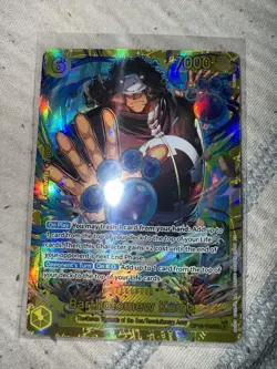 One Piece Card Game Bartholomew Kuma OP12-119 SEC English - Image 1
