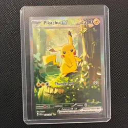 Pikachu ex 276/217-Ascended Heroes Pokemon TCG Special Illustration Rare Holo NM - Image 1